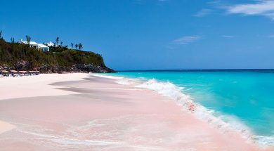 Pink Sand Beach, Bahamas