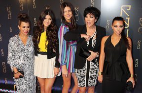 76730, NEW YORK, NEW YORK - Monday April 23, 2012. A KARDASHIAN FAMILY AFFAIR: The Kardashian family attend the opening of Scott Disick's RYU Restaurant in New York City. Scott's event was attended by sisters Kim, Kourtney, Khloe Kardashian and Kendall and Kylie Jenner, as well as Khloe's husband Lamar Odom and Kris Jenner. Kim reportedly met up with Kanye West in front of Reality TV cameras inside of the event. Photograph: ©JGM, PacificCoastNews.com **FEE MUST BE AGREED PRIOR TO USAGE** **E-TABLET/IPAD & MOBILE PHONE APP PUBLISHING REQUIRES ADDITIONAL FEES** LOS ANGELES OFFICE:+1 310 822 0419 LONDON OFFICE:+44 20 8090 4079