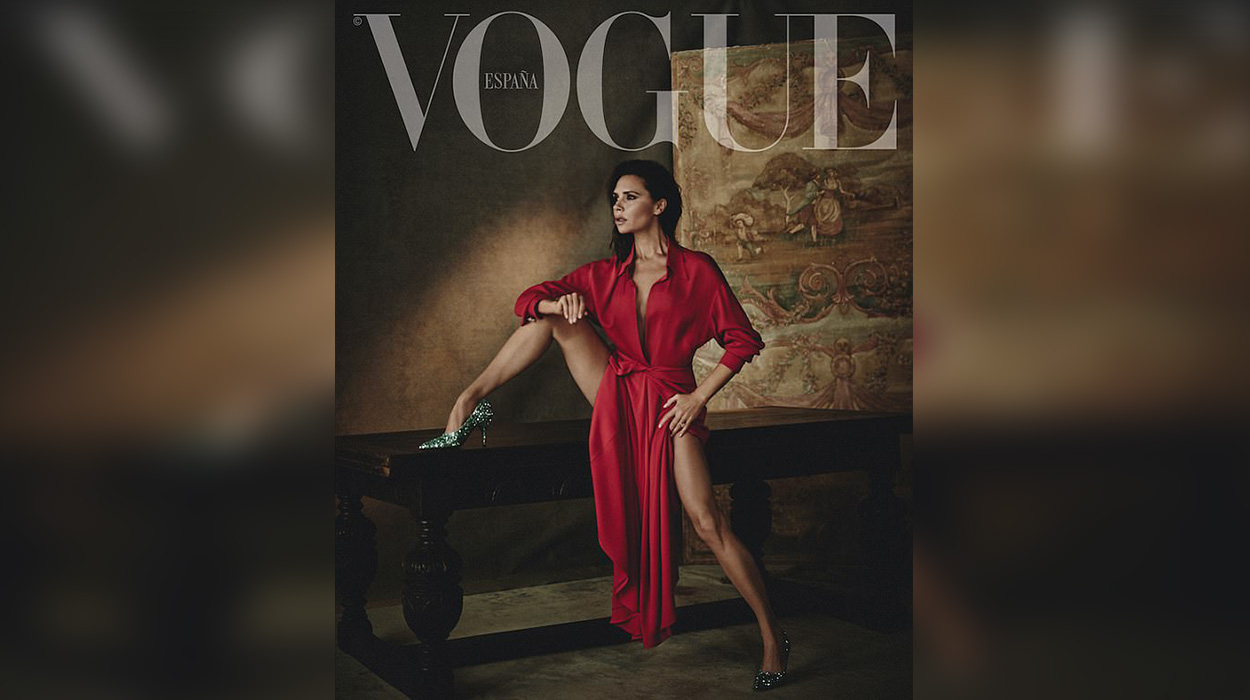 Biznesi nuk ecën?! Victoria Beckham zhvishet për Vogue