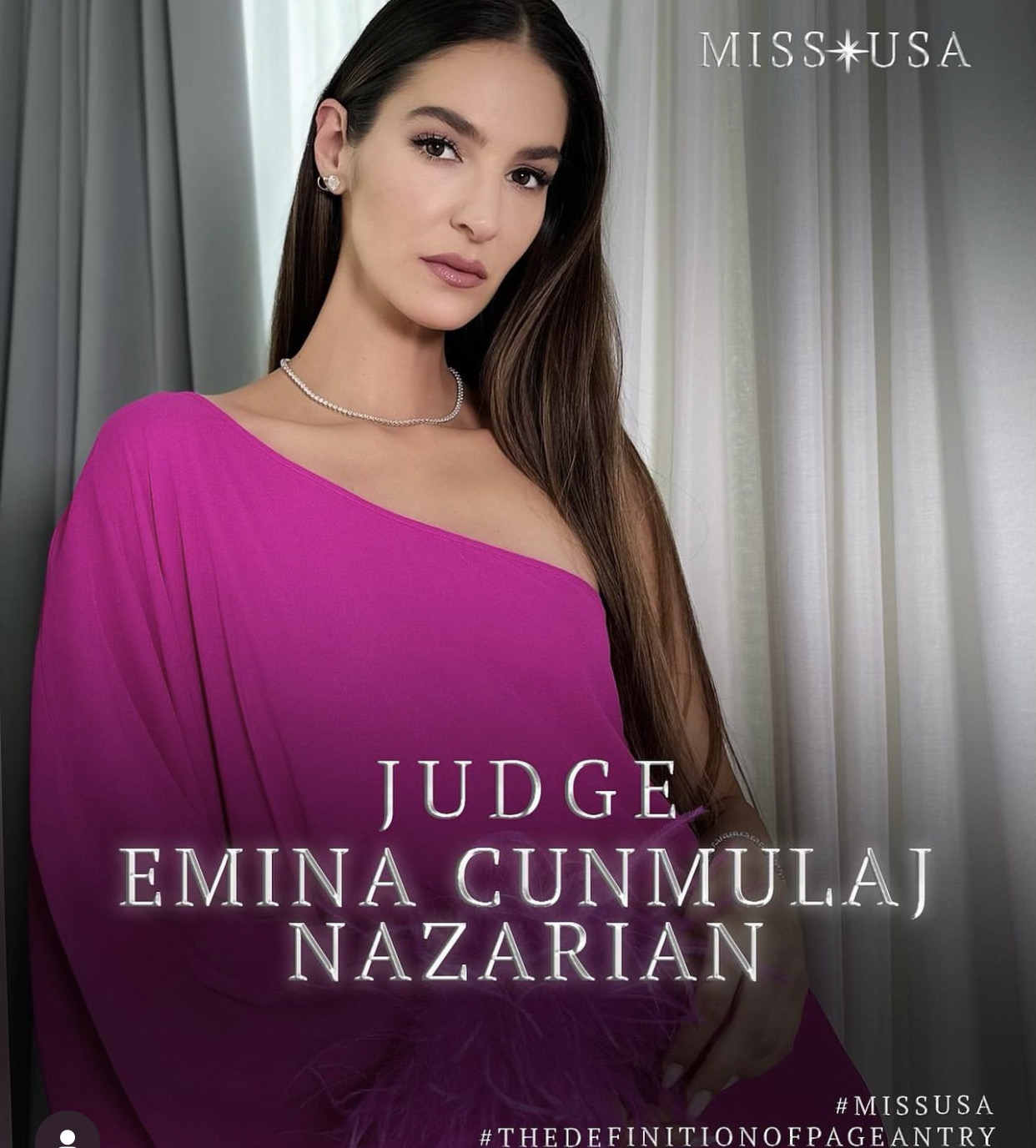 Emina Çunmulaj bëhet pjesë e jurisë të “Miss USA 2023”