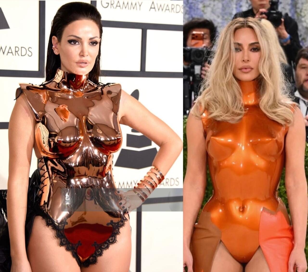 Kim Kardashian rikthen në “Met Gala 2026” trendin që Bleona Qereti e solli në vitin 2015