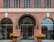COOPERSTOWN, NEW YORK, UNITED STATES - 2014/10/19: National Baseball Hall of Fame and Museum. (Photo by John Greim/LightRocket via Getty Images)