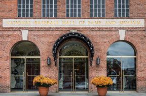 COOPERSTOWN, NEW YORK, UNITED STATES - 2014/10/19: National Baseball Hall of Fame and Museum. (Photo by John Greim/LightRocket via Getty Images)