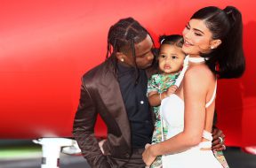 SANTA MONICA, CALIFORNIA - AUGUST 27: Travis Scott and Kylie Jenner attend the Travis Scott: "Look Mom I Can Fly" Los Angeles Premiere at The Barker Hanger on August 27, 2019 in Santa Monica, California. (Photo by Tommaso Boddi/Getty Images for Netflix)