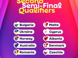 Here are the 10 qualifiers from the Second Semi-Final! #Eurovision2026