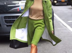 Amal Clooney is looking striking while heading to an important meeting. She was spotted heading