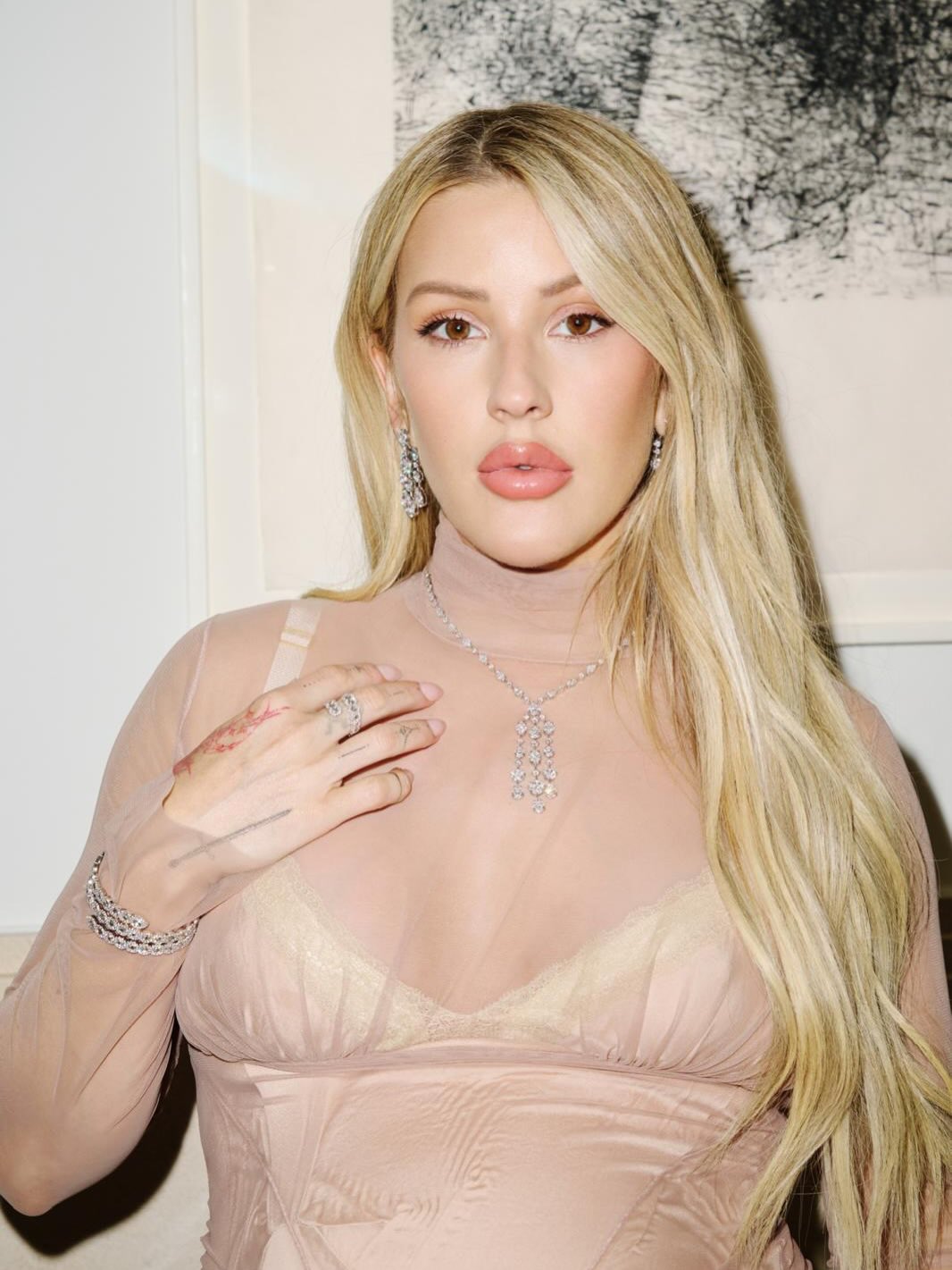 Ellie Goulding ndan momentet më të bukura nga pritja e vajzës së dytë